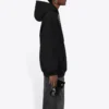 T-shirt à col rond imprimé noir 578135TIV751070