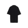 T-shirt à col rond imprimé noir 620941TIVD51000