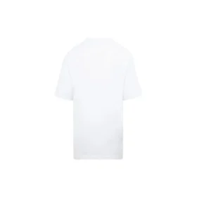T-shirt à col rond imprimé SS21 Blanc 641655TIV549040