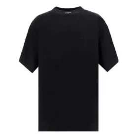 T-shirt à col rond Sporty B « Noir » 657059TKV901069