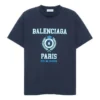 T-shirt College 1917 coupe moyenne « Blue » 612965TMV954140