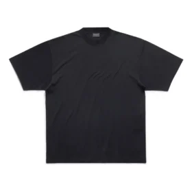 T-shirt coupe moyenne « Black Faded » 739784TOVF49034