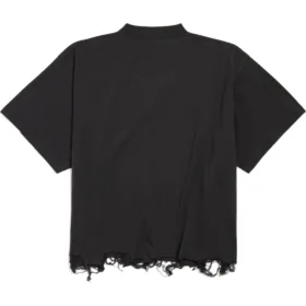 T-shirt court oversize BB Classic Balenciaga « Noir » 783399TQVS81083
