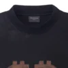 T-shirt Crypto Oversize « Black Faded » 739028TOVN81055