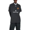 T-shirt de foot oversize Balenciaga x adidas « Black » 723663TNV131000