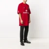 T-shirt de foot oversize « Red White » 641666TJV056540