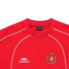 T-shirt de football oversize « Rouge Blanc » 777705TPVV36643