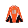 T-shirt de hockey à manches longues à empiècements « Orange » 657105TKV247074
