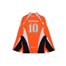 T-shirt de hockey à manches longues à empiècements « Orange » 657105TKV247074
