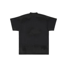 T-shirt de skateur oversize « Black Faded » 739028TOVN21055
