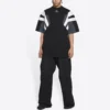 T-shirt de survêtement Sporty B « Noir Gris Blanc » 675306TLVA21150