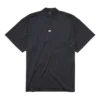 T-shirt de vêtements de sport coupe large « Noir » 7932884E3B31081