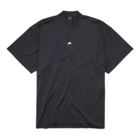 T-shirt de vêtements de sport coupe large « Noir » 7932884E3B31081