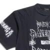 T-shirt DIY Metal « Black White » 641675TPVO31569
