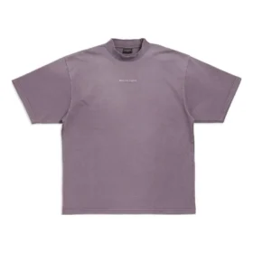 T-shirt à dos nu, coupe moyenne « Violet Gris » 764235TPVK15500
