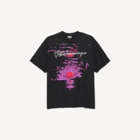 T-shirt « Dream » pour femme, coupe moyenne, noir