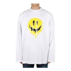 T-shirt Drip Peace coupe large « White » 651796TKVA18639