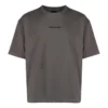 T-shirt en coton avec logo brodé « Grey » 612966TNVG91300