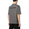 T-shirt en coton avec logo brodé « Grey » 612966TNVG91300