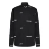 T-shirt en coton avec logo imprimé « Noir » 662983TOL651070