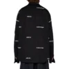 T-shirt en coton avec logo imprimé « Noir » 662983TOL651070