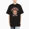 T-shirt en coton avec logo universitaire « Black » 676589TLV898067