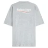 T-shirt en coton à logo politique « Gris » BLGA-508203-TAV44-GY