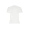 T-shirt en coton à manches courtes avec impression, blanc 612964TJVD69000