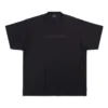 T-shirt en coton « Mirror » « Noir » 720198TNVR51069