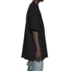 T-shirt en coton « Mirror » « Noir » 720198TNVR51069