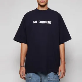 T-shirt en coton « Navy » sans commentaire 684155TLVG33967