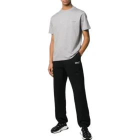 T-shirt en coton à petit logo imprimé « Grey » 556151TYK281300