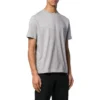 T-shirt en coton à petit logo imprimé « Grey » 556151TYK281300