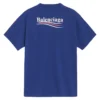 T-shirt en jersey de coton à logo politique BLGA-508203-TAV44-BL