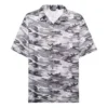 T-shirt en maille camouflage « Grey » 647651TJLC51240
