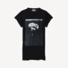T-shirt femme « The Song of the Highest Tower » coupe petite, couleur noire T-shirt femme « The Song of the Highest Tower » coupe petite, couleur noire