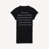 T-shirt femme « The Song of the Highest Tower » coupe petite, couleur noire T-shirt femme « The Song of the Highest Tower » coupe petite, couleur noire