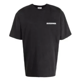 T-shirt à fente « Black » 641655TLVB39034