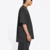 T-shirt à fente « Washed Black » 675016TLVB39034