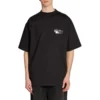 T-shirt Gaffer coupe large « Noir » 641675TNVG11089