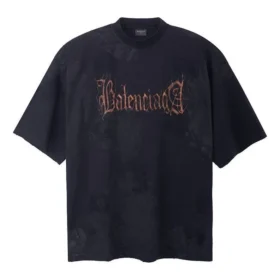 T-shirt Heavy Metal coupe large « Black Faded » 744439TOVE11055