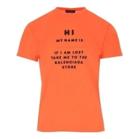 T-shirt « Hi My Name Is » « Orange » 661705TKVK47513