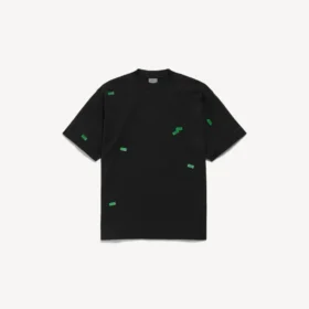 T-shirt homme « 520 stickers » coupe moyenne, noir/vert T-shirt homme « 520 stickers » coupe moyenne, noir/vert