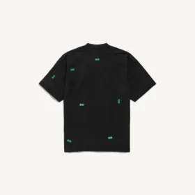 T-shirt homme « 520 stickers » coupe moyenne, noir/vert T-shirt homme « 520 stickers » coupe moyenne, noir/vert