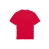 T-shirt homme Balenciaga à imprimé alphabétique, col rond, manches courtes, rouge 651795TKVB86295