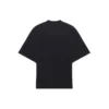 T-shirt homme Balenciaga à manches courtes, coupe ample, imprimé motif de course et logo, noir 641614TJVK61070
