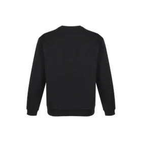 T-shirt homme Balenciaga à motif logo, col rond et manches longues, noir 583258TIV801000