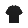 T-shirt homme Balenciaga SS21, couleur unie, imprimé logo, manches courtes, noir 612966TJV871070