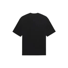 T-shirt homme Balenciaga SS21, couleur unie, imprimé logo, manches courtes, noir 612966TJV871070