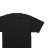 T-shirt homme Balenciaga SS21 à imprimé alphabétique, col rond ajouré et manches courtes, noir 651795TKVB81070